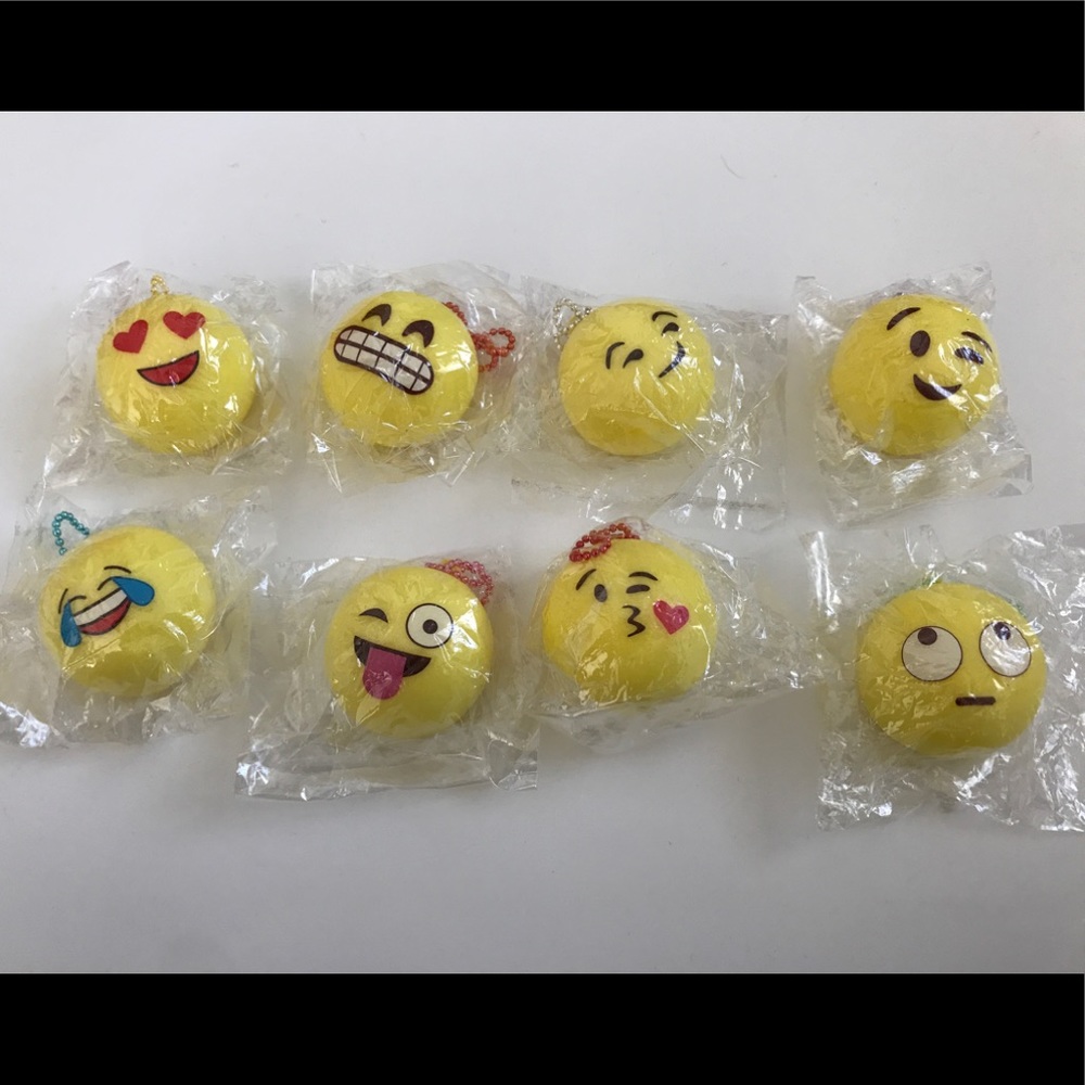 Whole set of emoji squishes